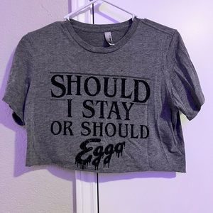 Stranger things Crop Top